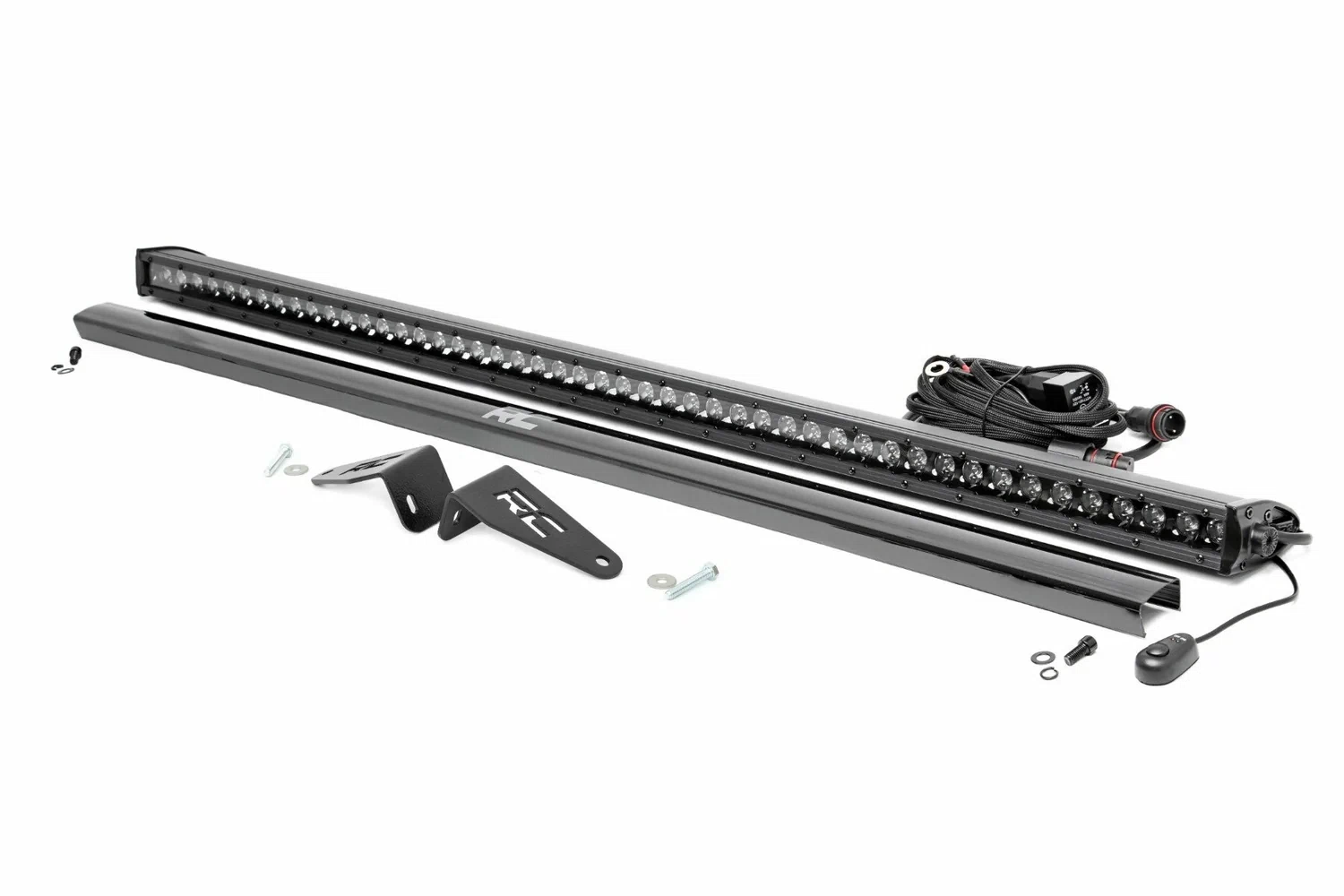 Fits Polaris Ranger XP 1000 NorthStar LED Light Rear Mount 50_ Black Pair 93125